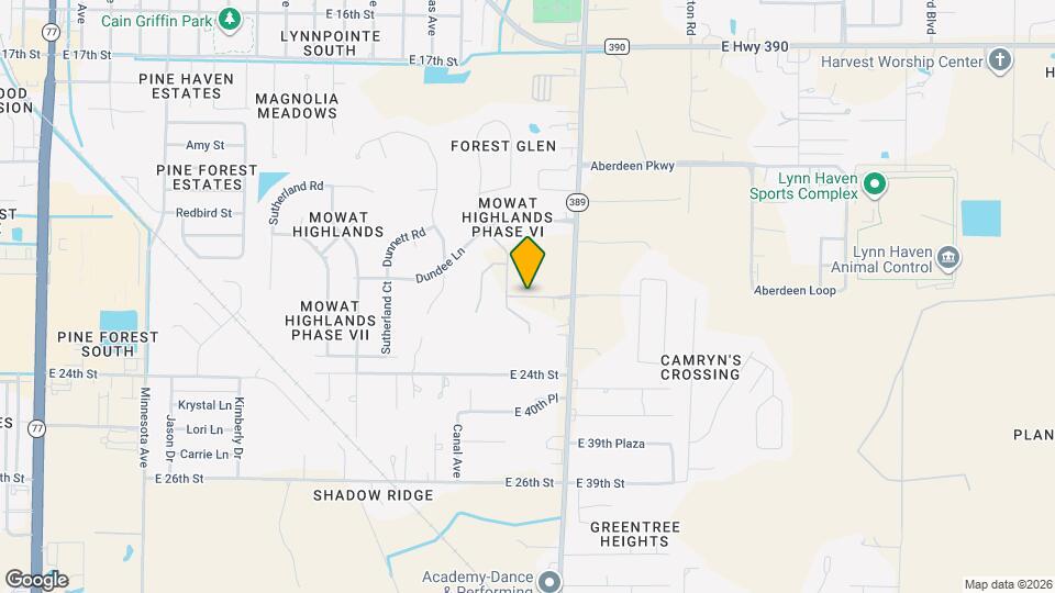 806 Cason Dr Map and Location Details