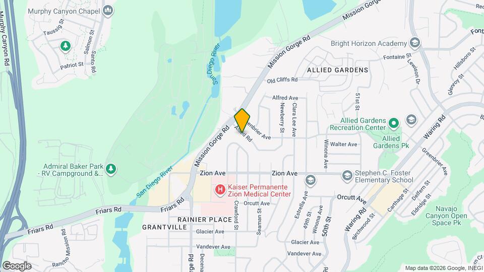 4741 Allied Rd Map and Location Details