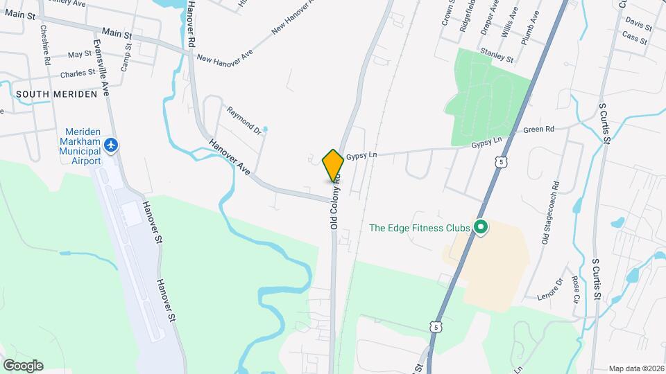 1051 Old Colony Rd Map and Location Details