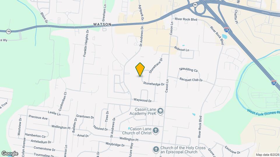 2801 Stonehedge Dr Map and Location Details