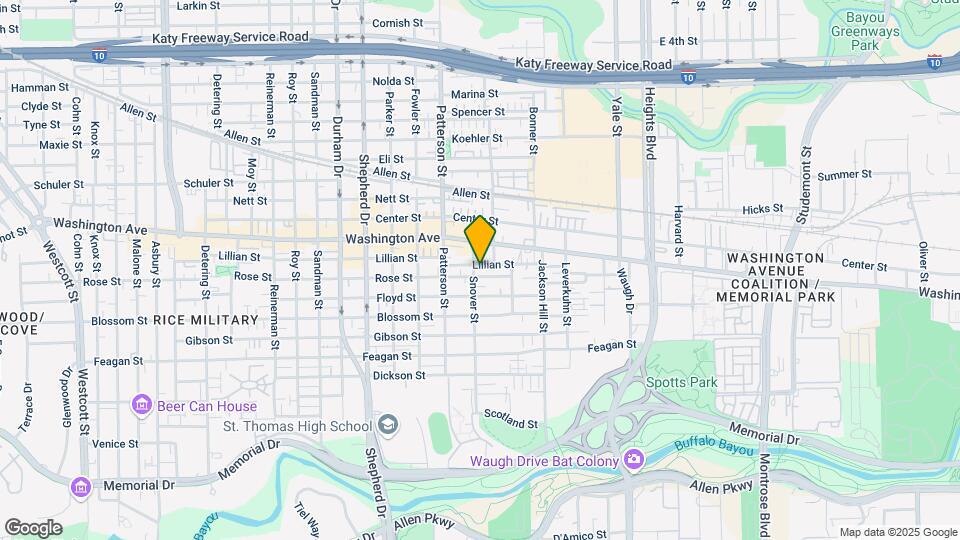 4319 Lillian St Map and Location Details