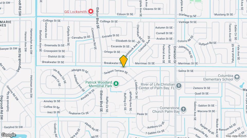 611 Seaport Ter SE Map and Location Details