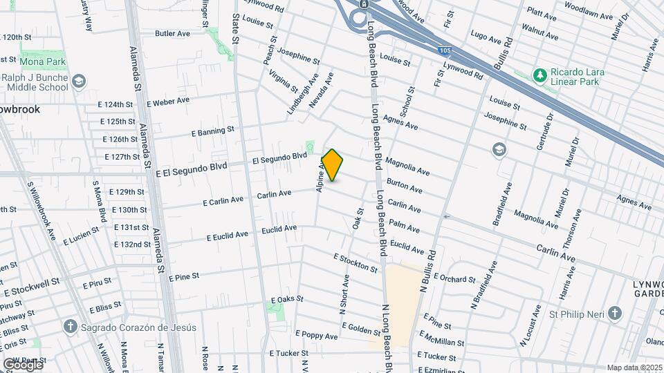 3233 Carlin Ave Mapa y Detalles de la Ubicación