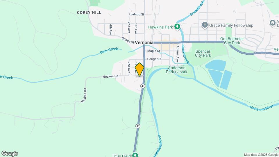 1161 River St Map and Location Details