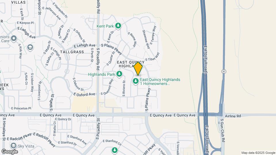 4059 S Shawnee St Mapa y Detalles de la Ubicación