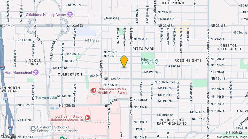 1213 NE 17th St Map and Location Details