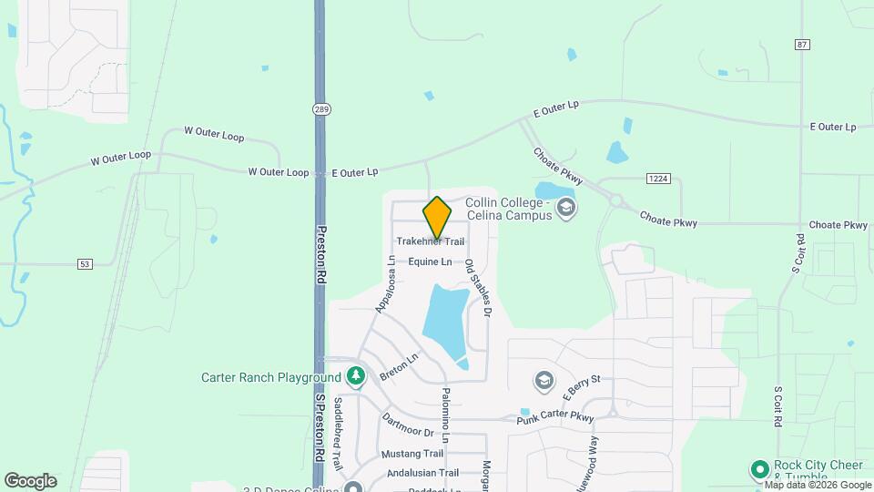 317 Trakehner Trail Map and Location Details