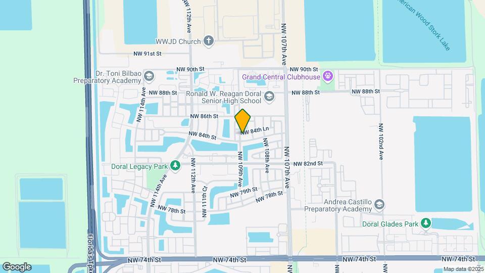 10866 NW 84th Ln Map and Location Details