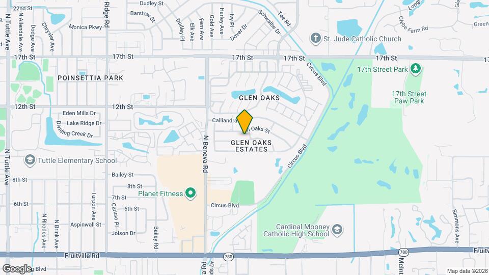 3729 Allenwood St Mapa y Detalles de la Ubicación