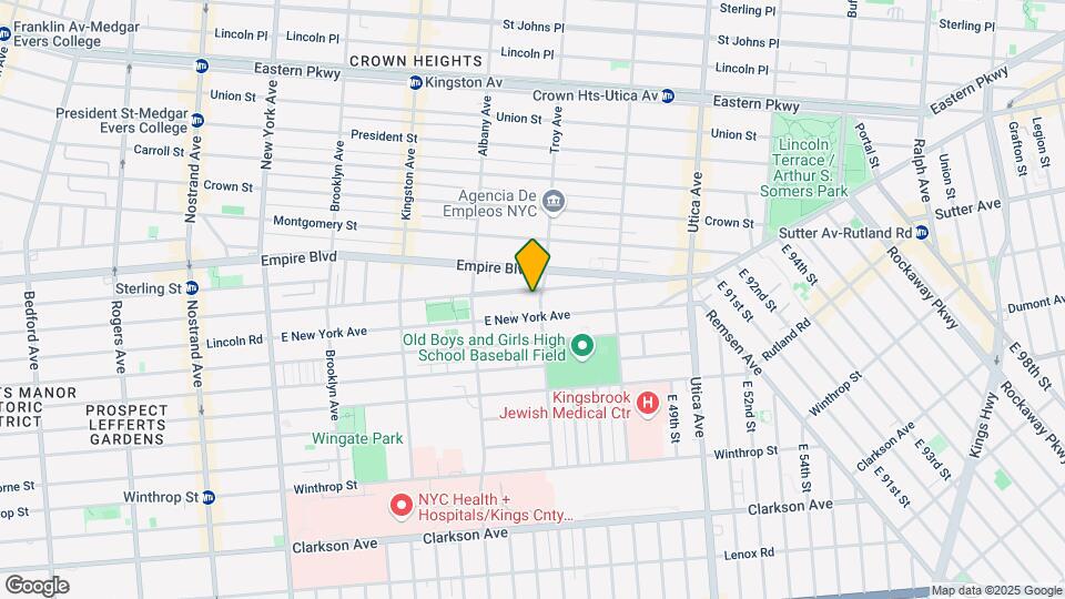 706 Lefferts Ave Map and Location Details