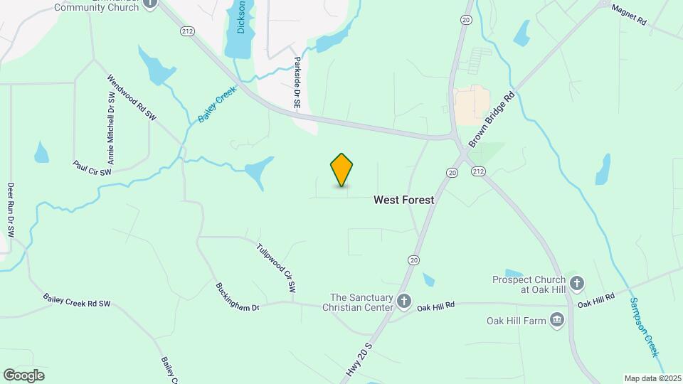 110 W Forest Dr Map and Location Details