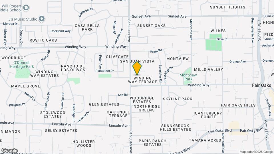 Summit at Fair Oaks Mapa y Detalles de la Ubicación