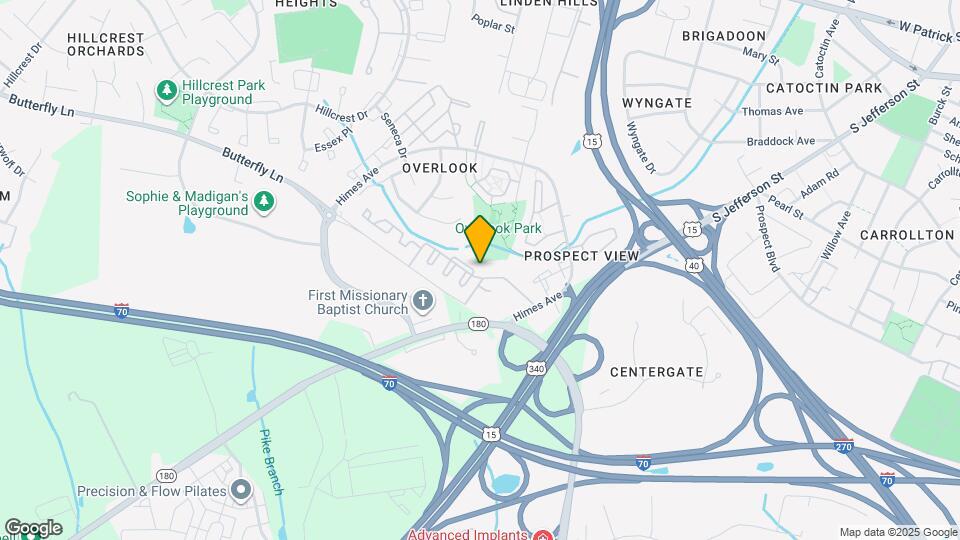 909 Mansion Dr Map and Location Details