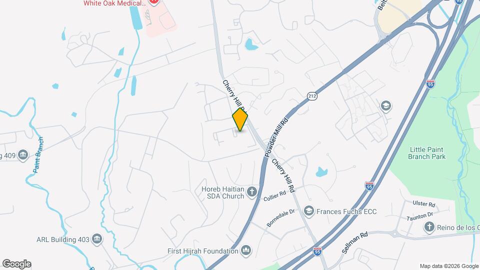 11238 Cherry Hill Rd Map and Location Details