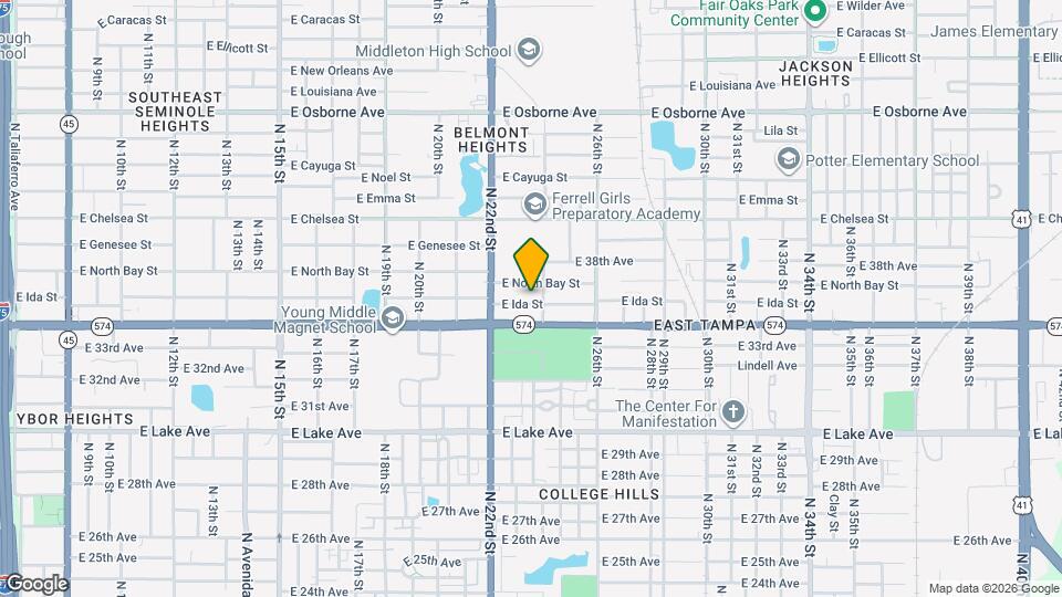 2218 E Ida St Map and Location Details