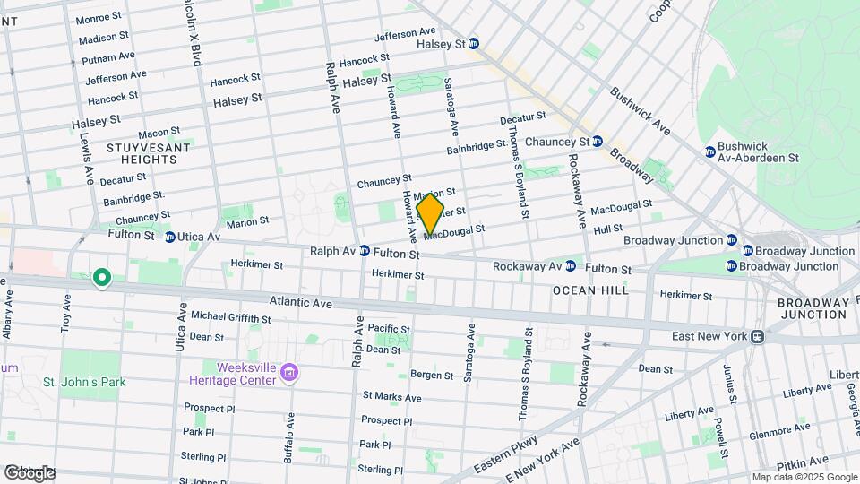 68 Macdougal St Map and Location Details