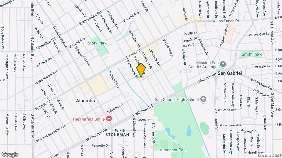 224 S Almansor St Mapa y Detalles de la Ubicación