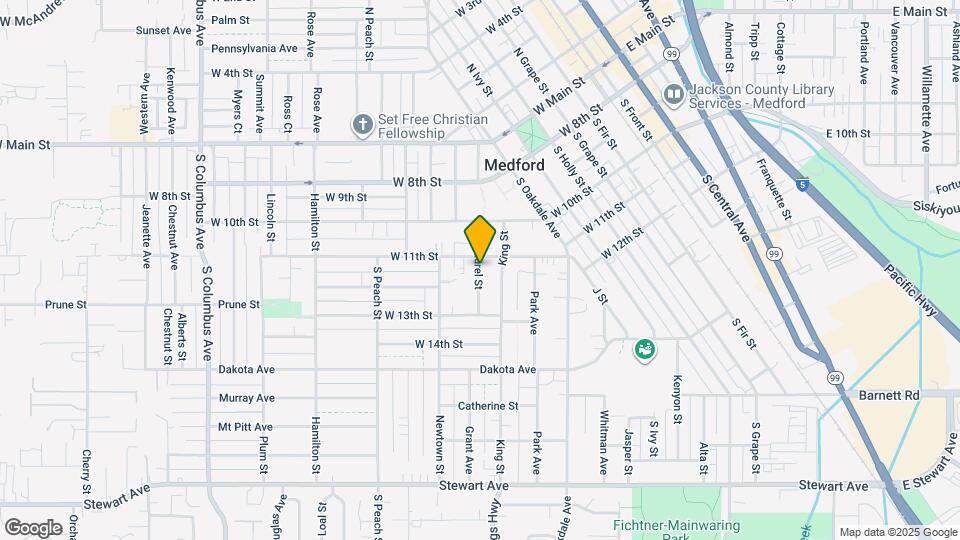 309 Laurel St Map and Location Details