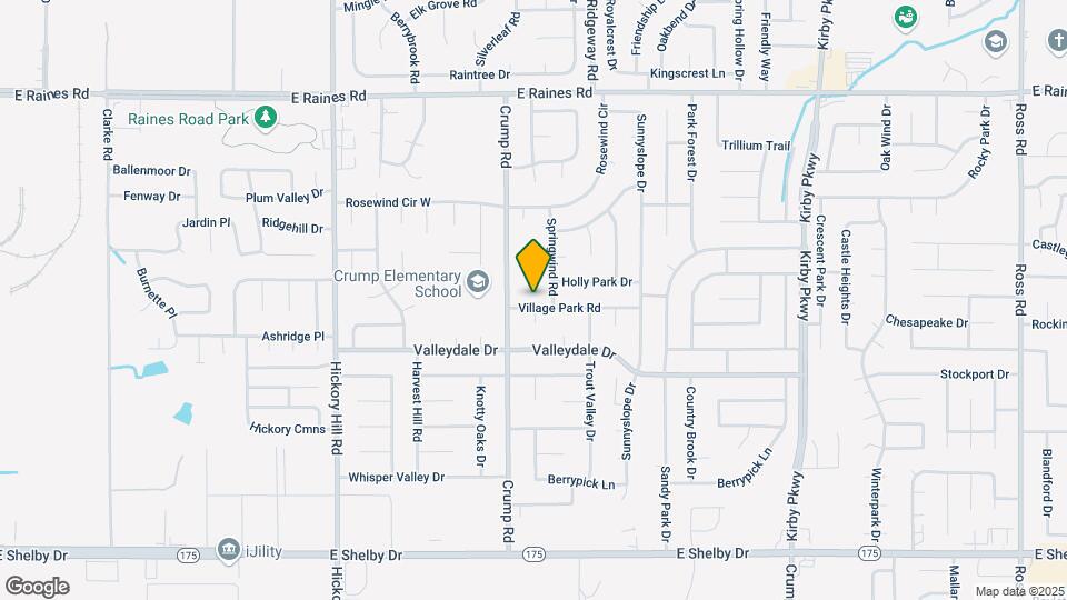 6140 Village Park Rd Map and Location Details