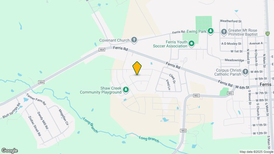 912 Mallorie Ln Map and Location Details