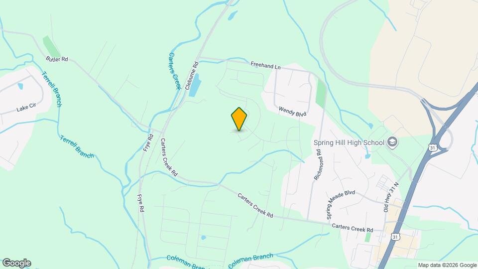 3610 Haplander Ct Map and Location Details