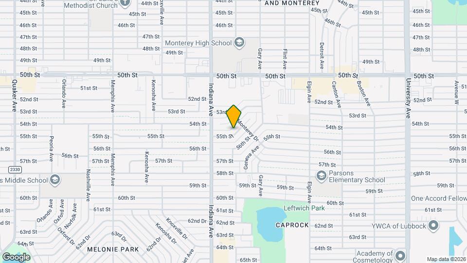 3308 55th St Map and Location Details