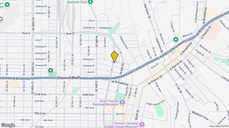 215 N 7th St Map and Location Details