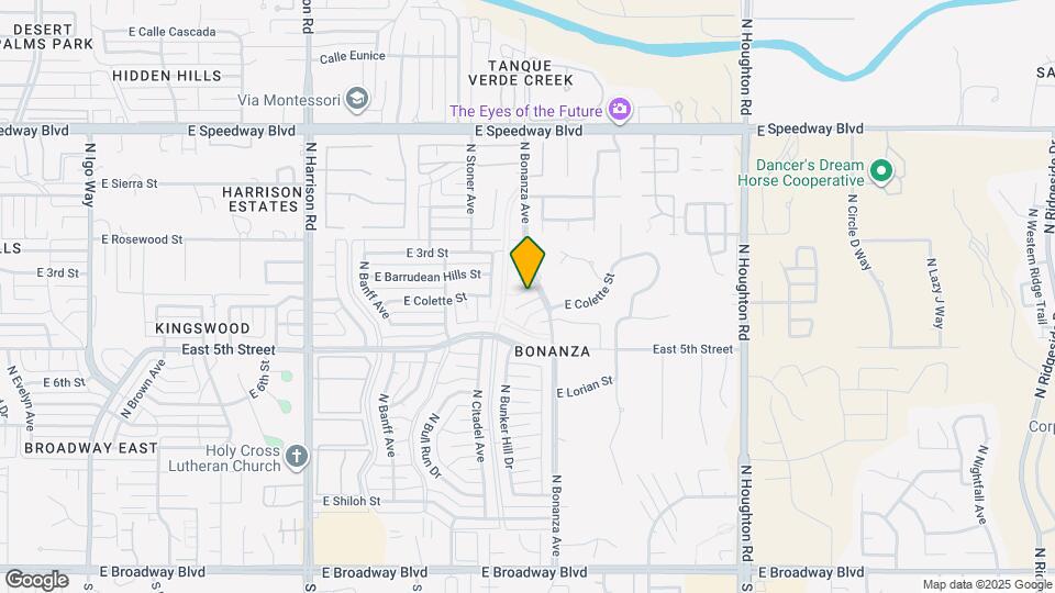 9929 E Colette St Mapa y Detalles de la Ubicación