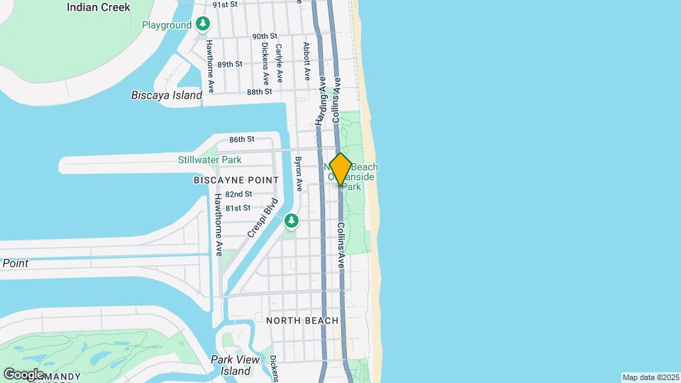 7600 Collins Ave Mapa y Detalles de la Ubicación