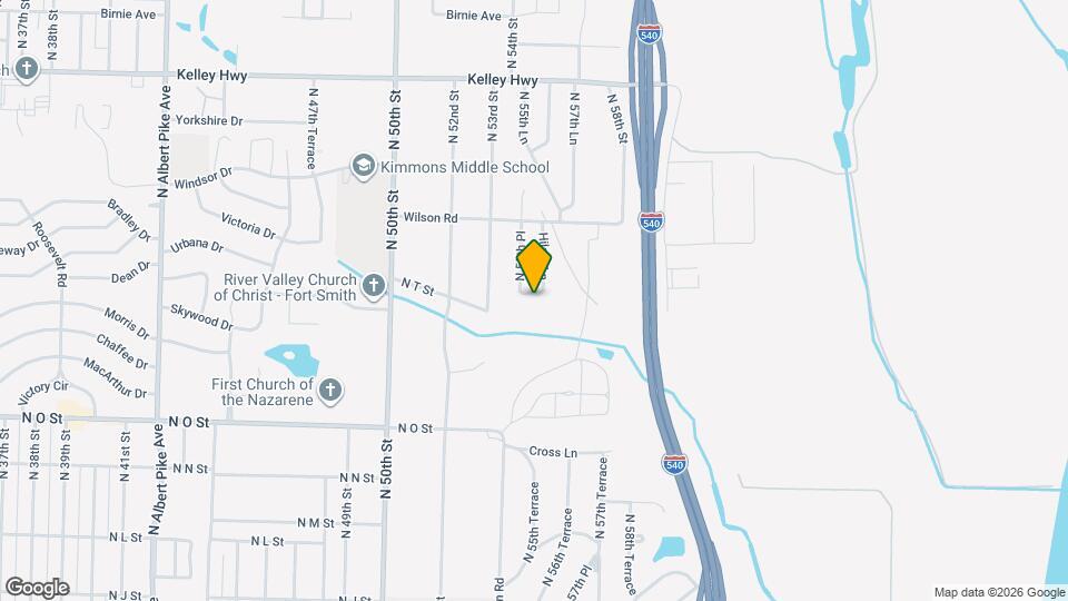 5408 Maria Ln Map and Location Details