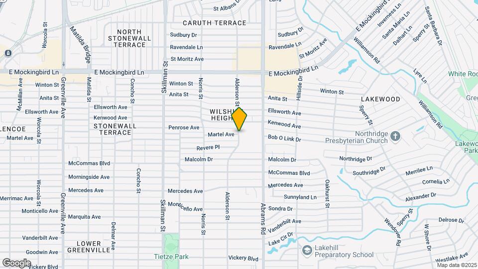 8613 Martel Ave Map and Location Details