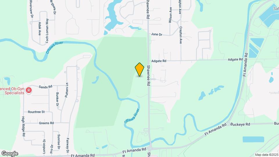 1770 Shawnee Rd Map and Location Details
