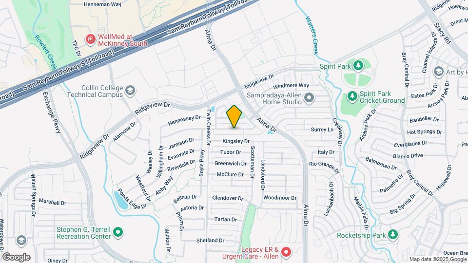 1413 Snowberry Dr Map and Location Details