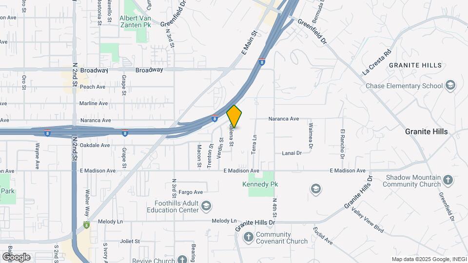 639 Galena St Map and Location Details