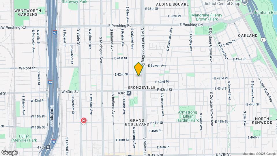 4210 S King Dr Map and Location Details