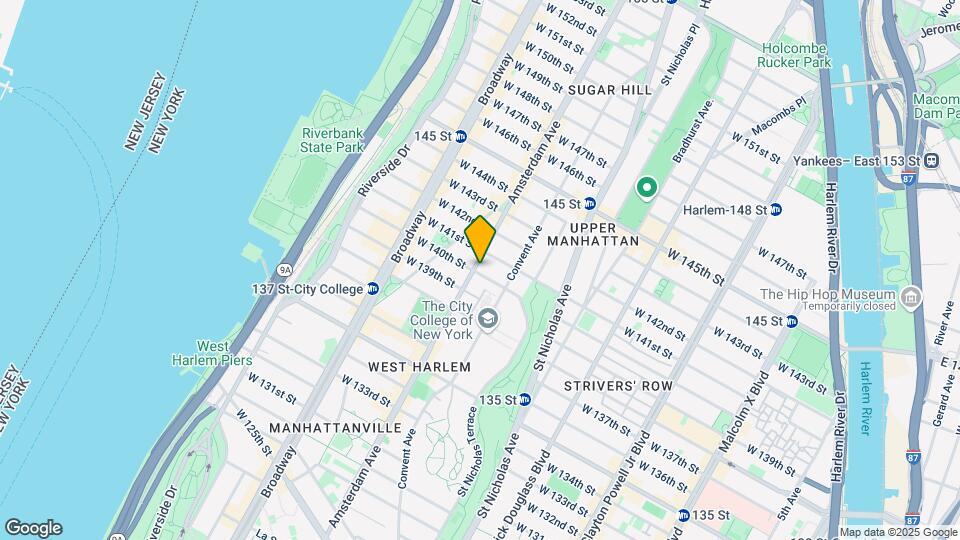 475 W 140th St Map and Location Details