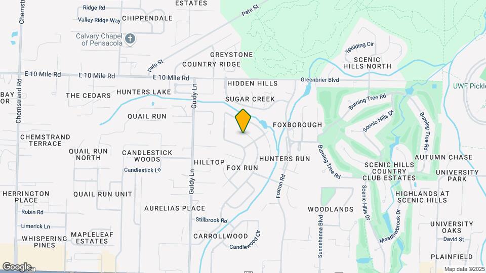 10011 Hollowbrook Dr Map and Location Details