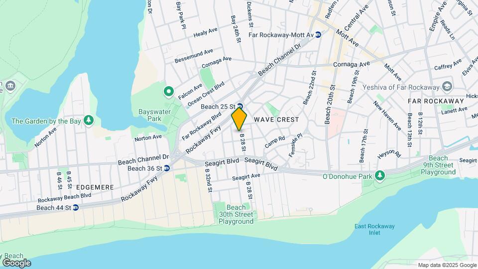 413 Beach 28th St Mapa y Detalles de la Ubicación