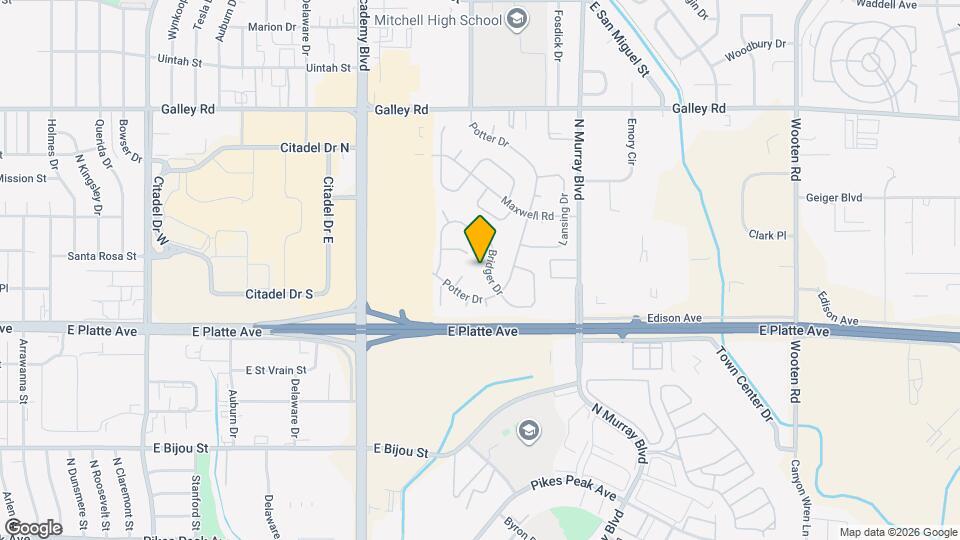 677 Bridger Dr Map and Location Details