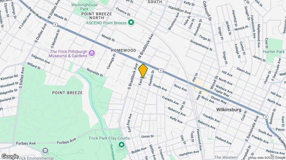 219 E End Ave, Unit 1 Map and Location Details