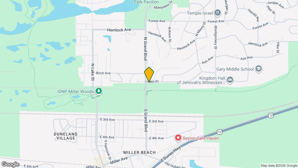 6511 Ash Pl Map and Location Details