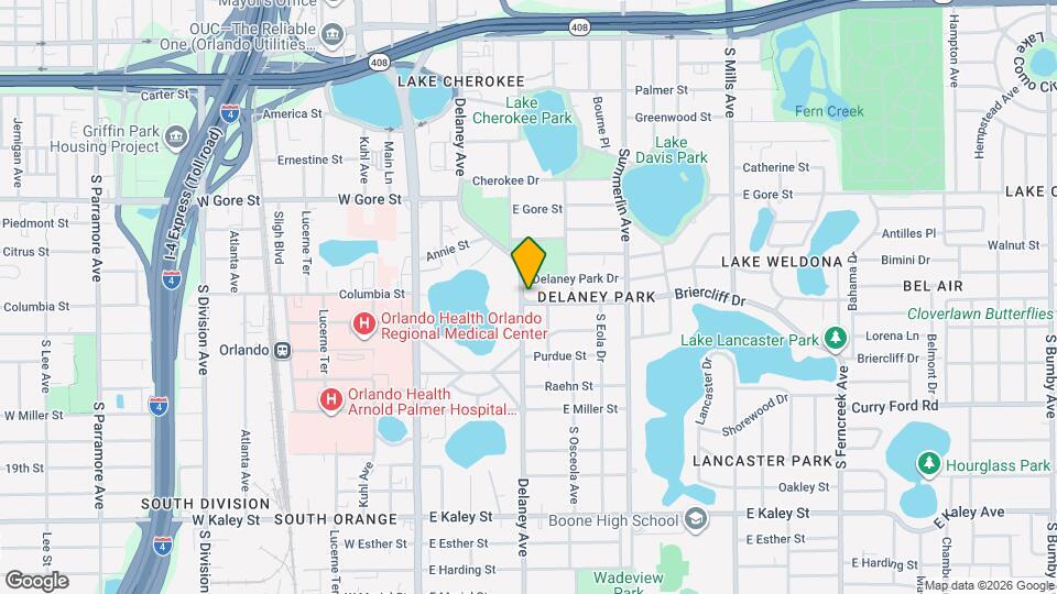 1147 Delaney Ave Map and Location Details