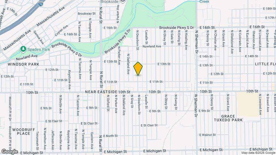 1111 N Dearborn St Map and Location Details