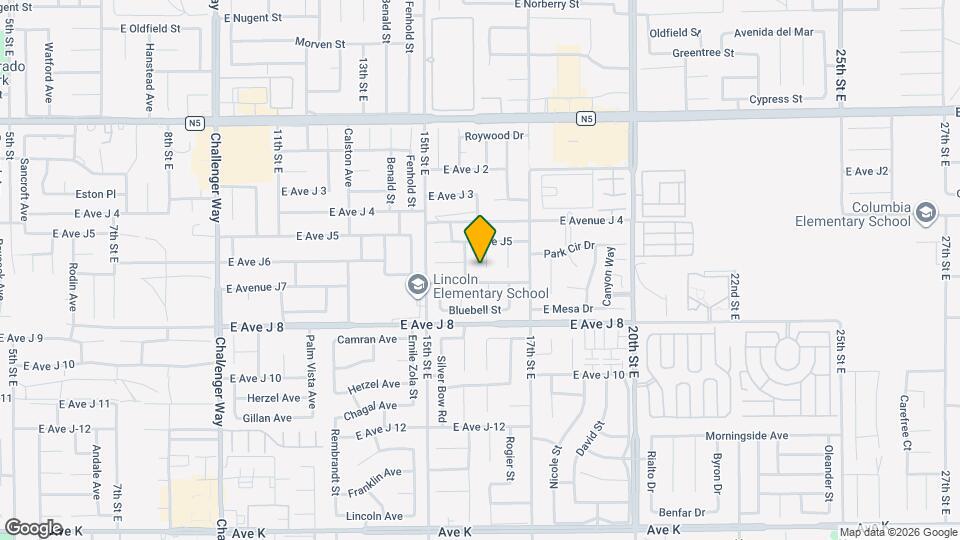 44103 Sundance Ct Mapa y Detalles de la Ubicación