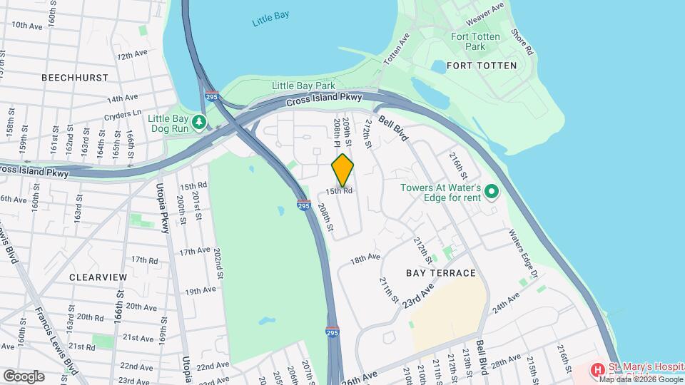 208-48 15th Rd Map and Location Details