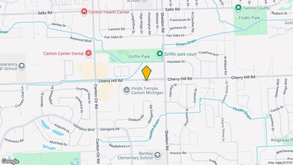 44741 Cherry Hill Rd Map and Location Details