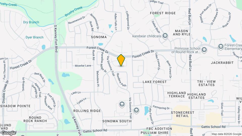 1554 Homewood Cir Map and Location Details
