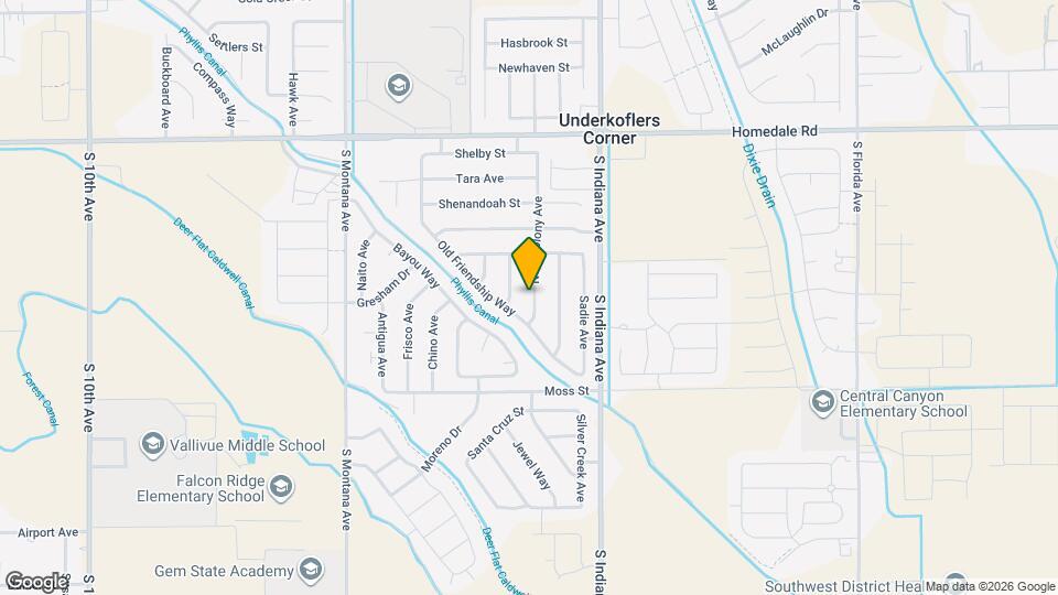 16653 New Colony Ave Map and Location Details
