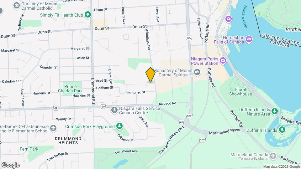 5821 Hennepin Cres Map and Location Details