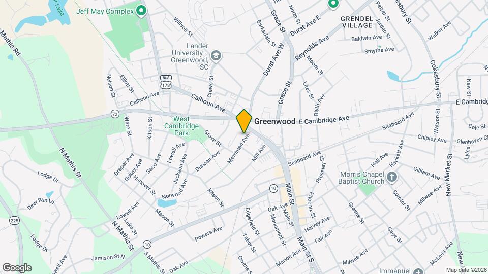 102 Merriman Ave Map and Location Details